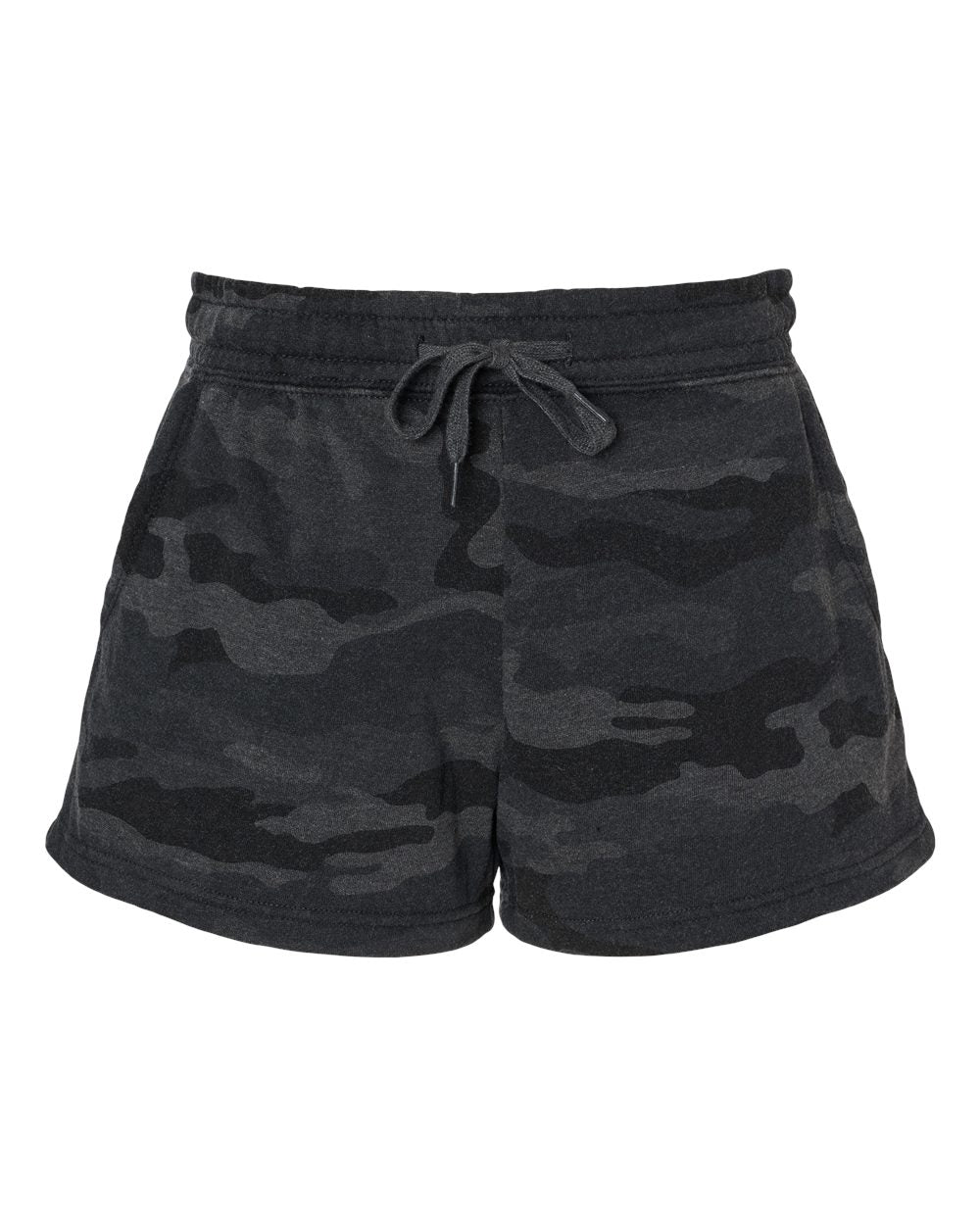 Black Camo Urban Shorts and Racerback Tank Set