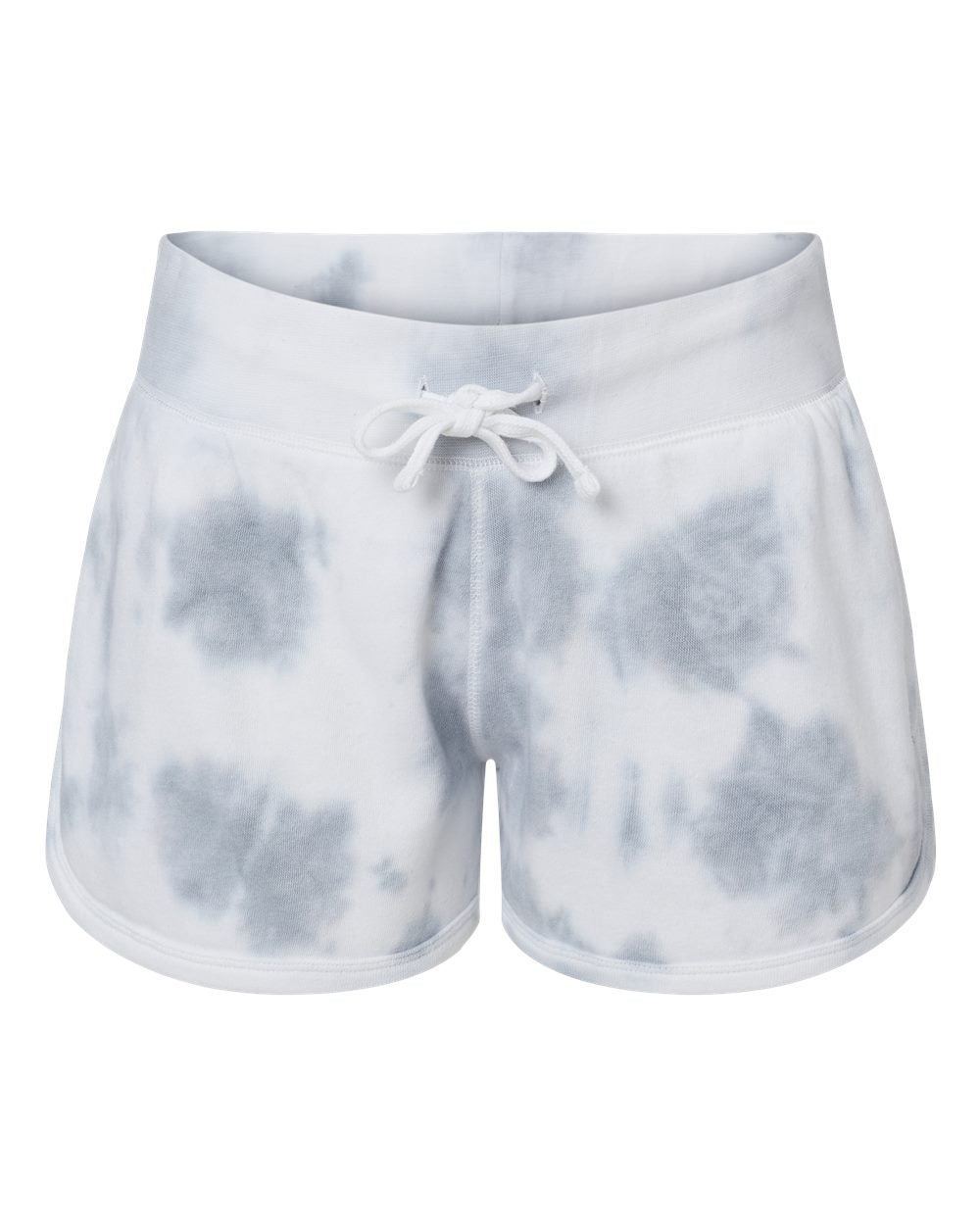 Casual Paradise Tie-Dye Short and Cropped Hoodie Set